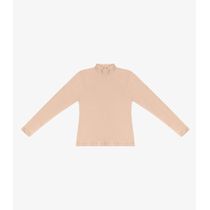 Blusa Feminina Cotton Gola Alta Básica Rovitex Bege