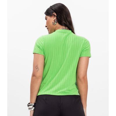 Blusa Feminina em Malha Delicate Infinita Cor Verde P / Verde