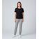 Blusa Feminina Básica Infinita Cor Preto P / Preto