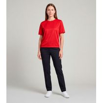 Blusa Feminina 100% Poliéster Básica Infinita Cor Vermelho