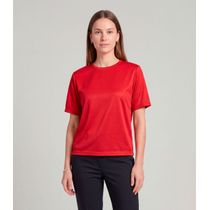 Blusa Feminina 100% Poliéster Básica Infinita Cor Vermelho