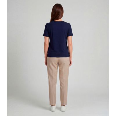 Blusa Feminina Com Estampa Localizada Infinita Cor Azul GG / Azul