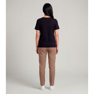 Blusa Feminina Com Estampa Localizada Infinita Cor Preto G / Preto