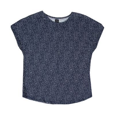 Blusa Feminina Estampada Rovitex Azul G / Azul