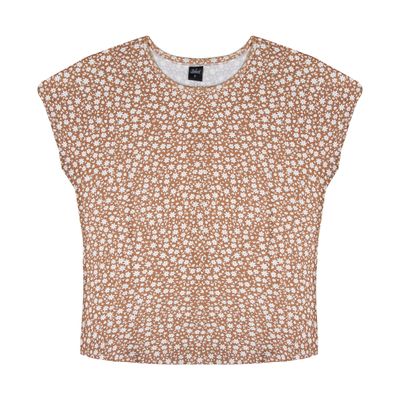 Blusa Feminina Estampada Rovitex Marrom G / Marrom