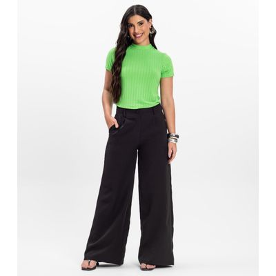 Blusa Feminina em Malha Delicate Infinita Cor Verde GG / Verde
