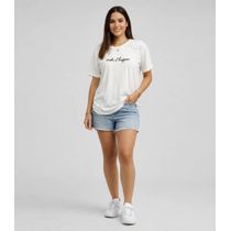 Blusa Feminina Estampa E Costa Maior Infinita Cor Bege