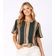 Blusa Feminina em Ribana Canelada Infinita Cor Verde M / Verde