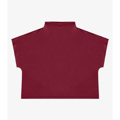 Blusa Feminina Com Gola Chaminé Select Vermelho P / Vermelho