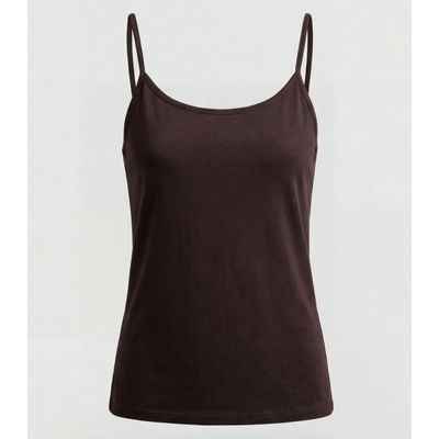 Blusa Feminina Com Decote Em V Infinita Cor Marrom GG / Marrom