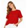 Blusa Feminina Com Recortes Frontais Infinita Cor Laranja GG / Laranja
