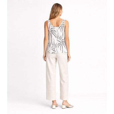 Blusa De Alça Feminina Com Friso Infinita Cor Bege M / Bege