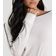 Blusa Feminina em Viscose Creponada Dianna Bege P / Bege