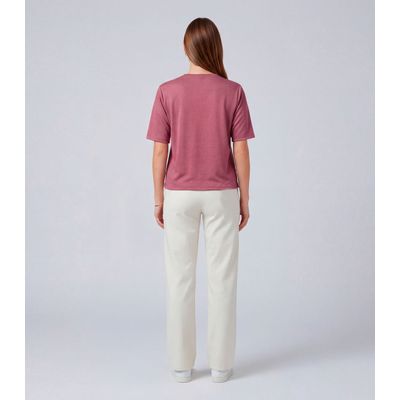 Blusa Feminina 100% Poliéster Básica Infinita Cor Rosa GG / Rosa