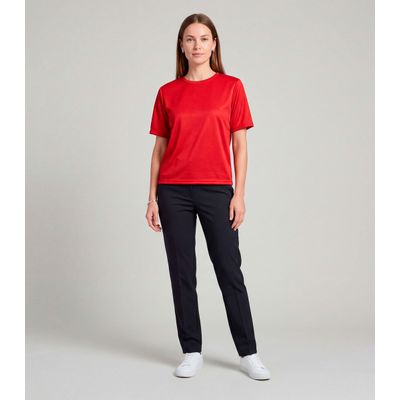 Blusa Feminina 100% Poliéster Básica Infinita Cor Vermelho P / Vermelho