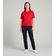 Blusa Feminina 100% Poliéster Básica Infinita Cor Vermelho P / Vermelho