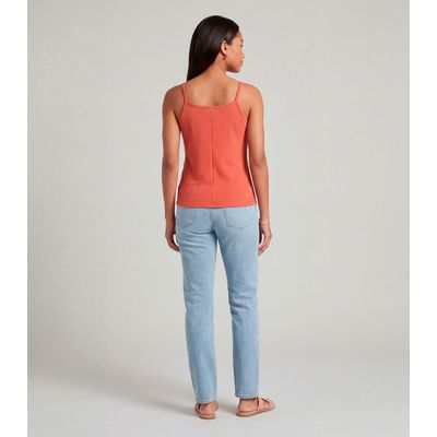 Blusa Feminina Com Alça  Fina Infinita Cor Vermelho M / Vermelho