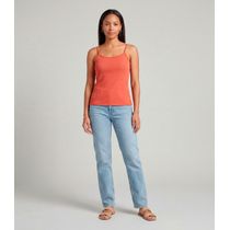 Blusa Feminina Com Alça  Fina Infinita Cor Vermelho