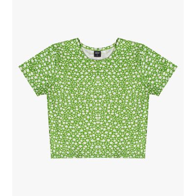 Blusa Feminina Estampada Select Verde M / Verde
