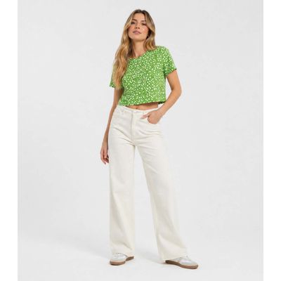 Blusa Feminina Estampada Select Verde M / Verde