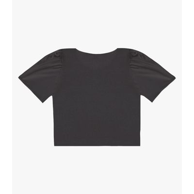 Blusa Feminina Em Malha Langui Infinita Cor Cinza G / Cinza