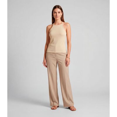 Blusa Feminina Com Cava Americana Infinita Cor Amarelo G / Amarelo