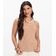 Blusa de Alça Infinita Cor Bege GG / Bege
