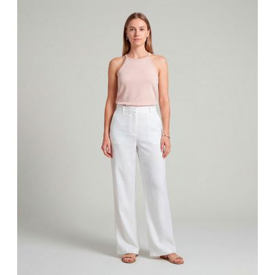 Blusa Feminina Com Cava Americana Infinita Cor Marrom G / Marrom