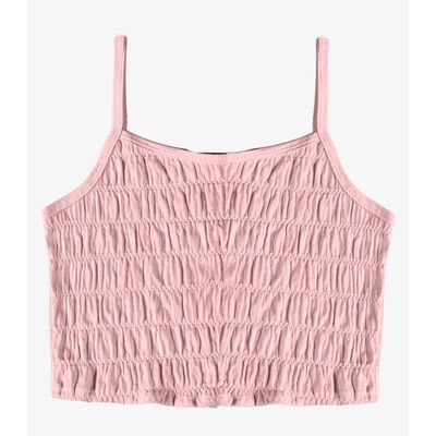 Blusa Feminina Com Alça Fina Infinita Cor Rosa M / Rosa
