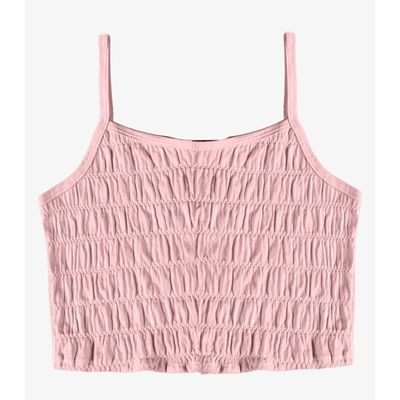Blusa Feminina Com Alça Fina Infinita Cor Rosa GG / Rosa