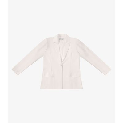 Blazer Feminino Alfaiataria Endless Bege M / Bege