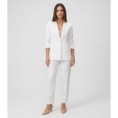 Blazer Feminino Alfaiataria Endless Bege M / Bege