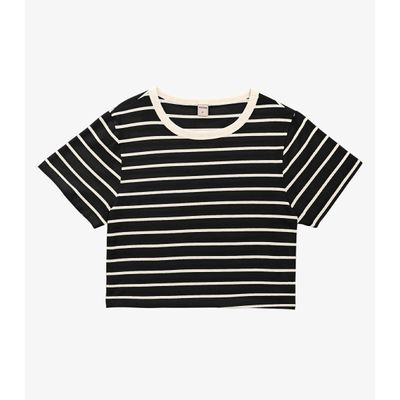 Blusa Feminina em Cotton Leve Rovitex Preto P / Preto