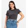 Blusa Feminina em Cotton Leve Rovitex Preto GG / Preto