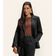 Blazer Feminino Em  Alfaiataria Endless Preto G / Preto