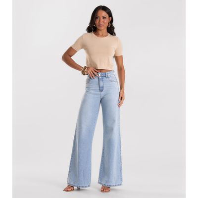 Blusa Básica Feminina Cotton Leve Rovitex Marrom M / Marrom