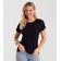 Blusa Feminina Canelada Rovitex Preto G / Preto