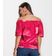 Blusa Feminina Ciganinha Infinita Cor Vermelho GG / Vermelho