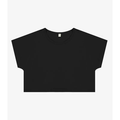 Blusa Feminina com Manga Morcego Rovitex Preto G / Preto