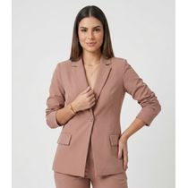 Blazer Feminino Alfaiataria Endless Marrom