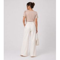 Blusa Feminina Em Malha Langui Infinita Cor Marrom