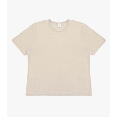 Blusa Feminina Básica Visco Maquinetada Rovitex Bege P / Bege