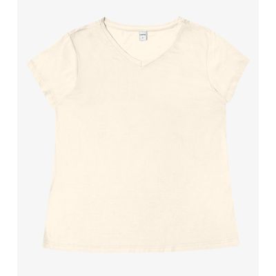 Blusa Básica Feminina Viscotorcion Rovitex Bege G / Bege