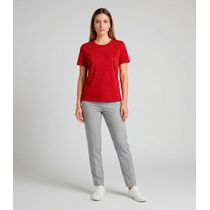 Blusa Feminina Básica Infinita Cor Vermelho