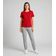 Blusa Feminina Básica Infinita Cor Vermelho P / Vermelho