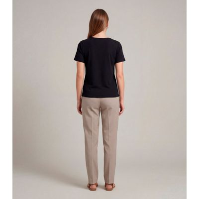Blusa Feminina Básica Infinita Cor Preto M / Preto