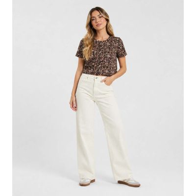 Blusa Feminina Estampada Select Marrom P / Marrom