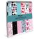 Bloco de Papel Scrapbook Tema Casamento 25 Folhas Lado Único Cartolina Colorida Fundo Decorativo para Cartões e Diário - Inkdotpot 15,24 Cm × 15,24 Cm / Multicolorido