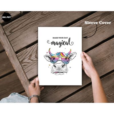 Planejador Diário e Organizador Pessoal para Casa e Escritório, 50 Páginas Sem Data para Tarefas, Bloco Destacável de Afazeres - Inkdotpot 21,59 Cm × 27,94 Cm / Branco