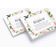 30 Cartões Florais Neutros para Chá de Bebê, para Preencher - Inkdotpot 10,16 Cm × 7,62 Cm / Branco - Livro pro Bebê